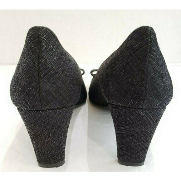 Stuart Weitzman Tortoise Shell Cap Toe Heels 7SS - Picture 10 of 11